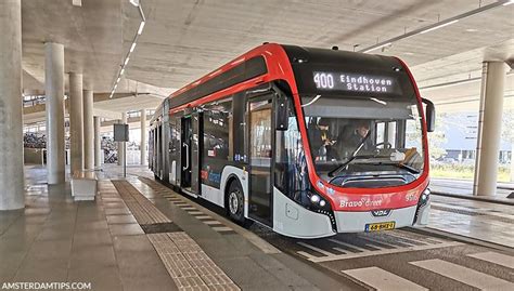 bus from eindhoven airport to train station.